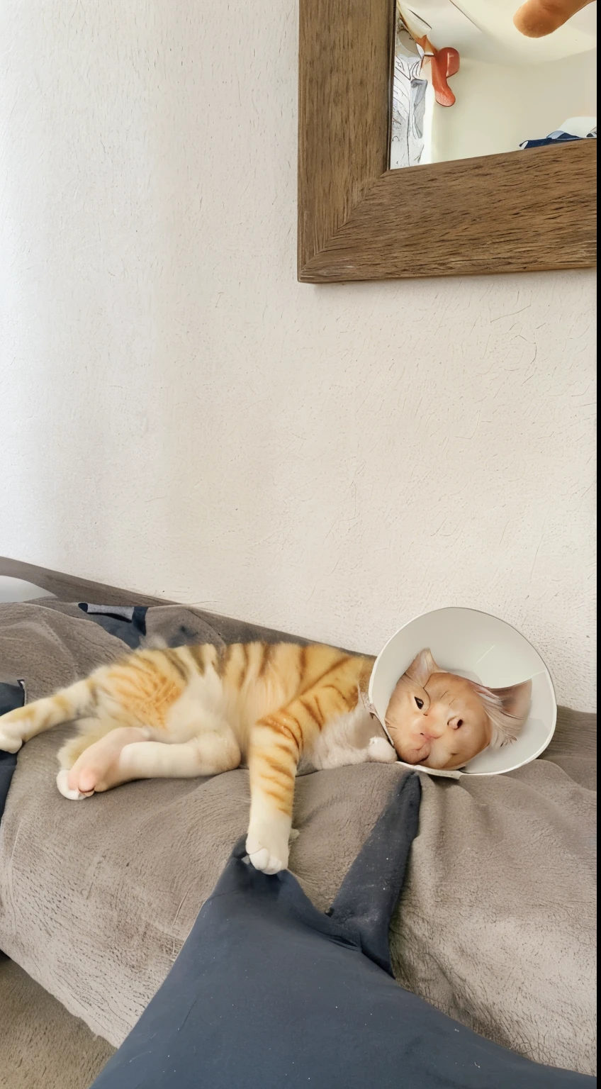 Show me this cat when he was a baby