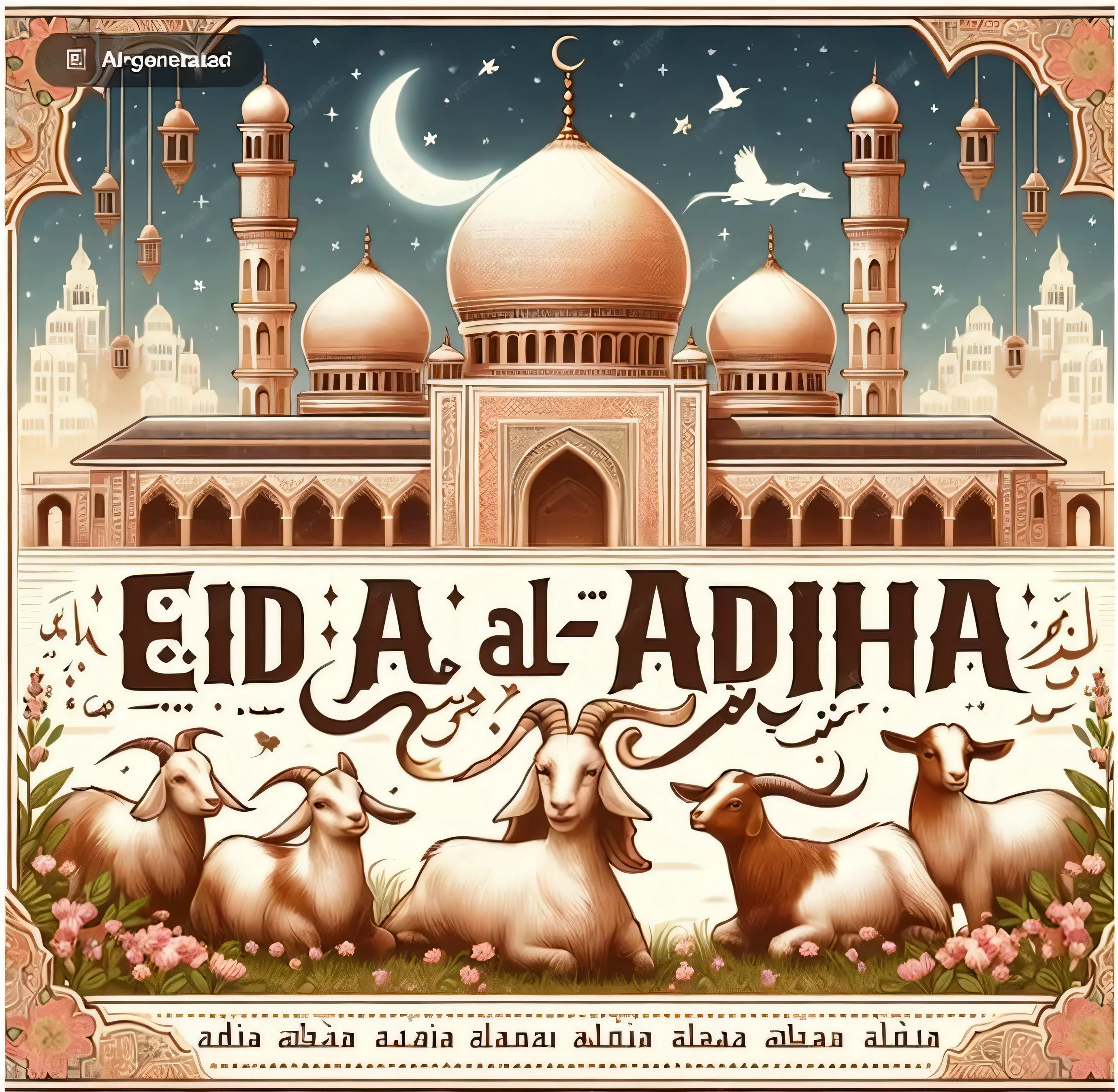 a poster with a picture of a mosque and animals, cover art, detailed photo of an album cover, album cover!, album cover, front cover of a new video game, cd cover artwork, various artists, packshot, album art cover, by Meredith Dillman, kda, an album cover, album cover art, by Galen Dara, album artwork