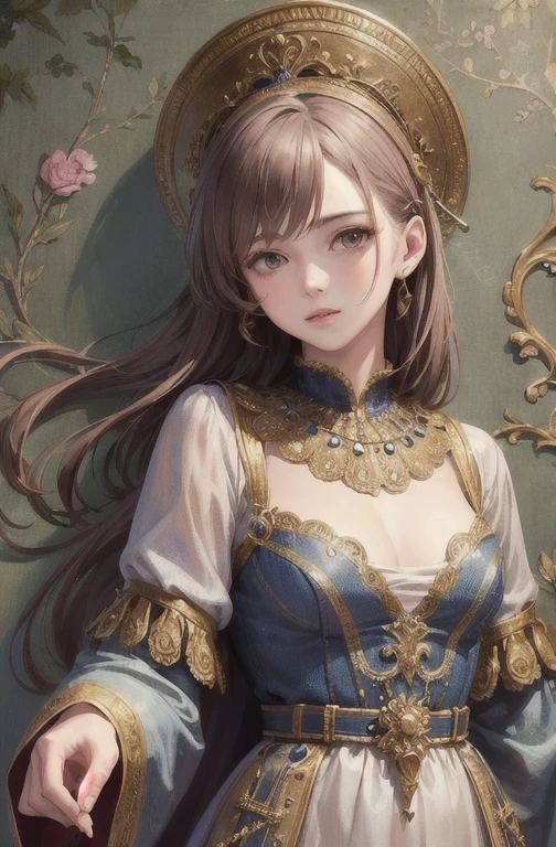 (masterpiece, highest quality, highest quality, Official Art, beautifully、aesthetic: 1.2), (1 girl), Very detailed, colorful, Most detailed, Genuine,