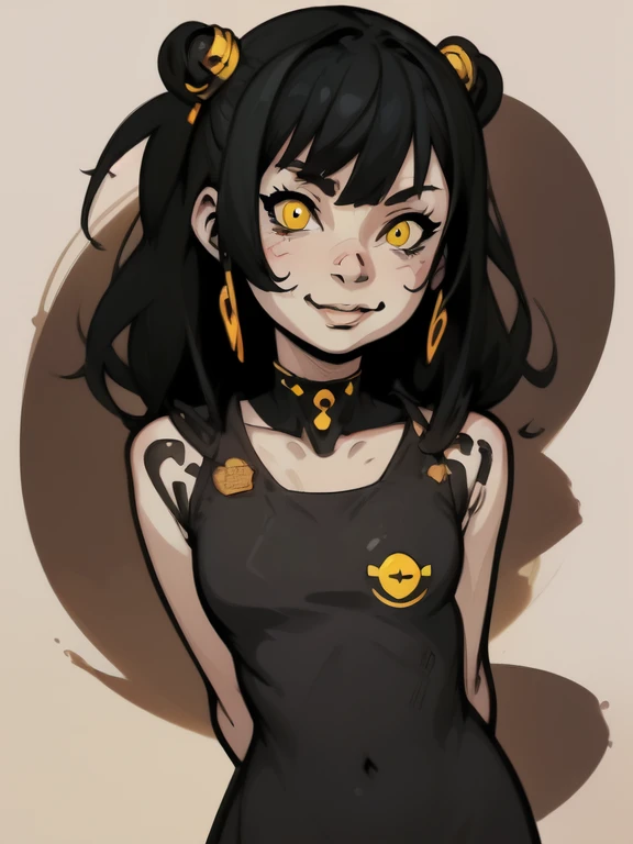 (Cat)、Flat illustration、Vector art,anime taste、Logo