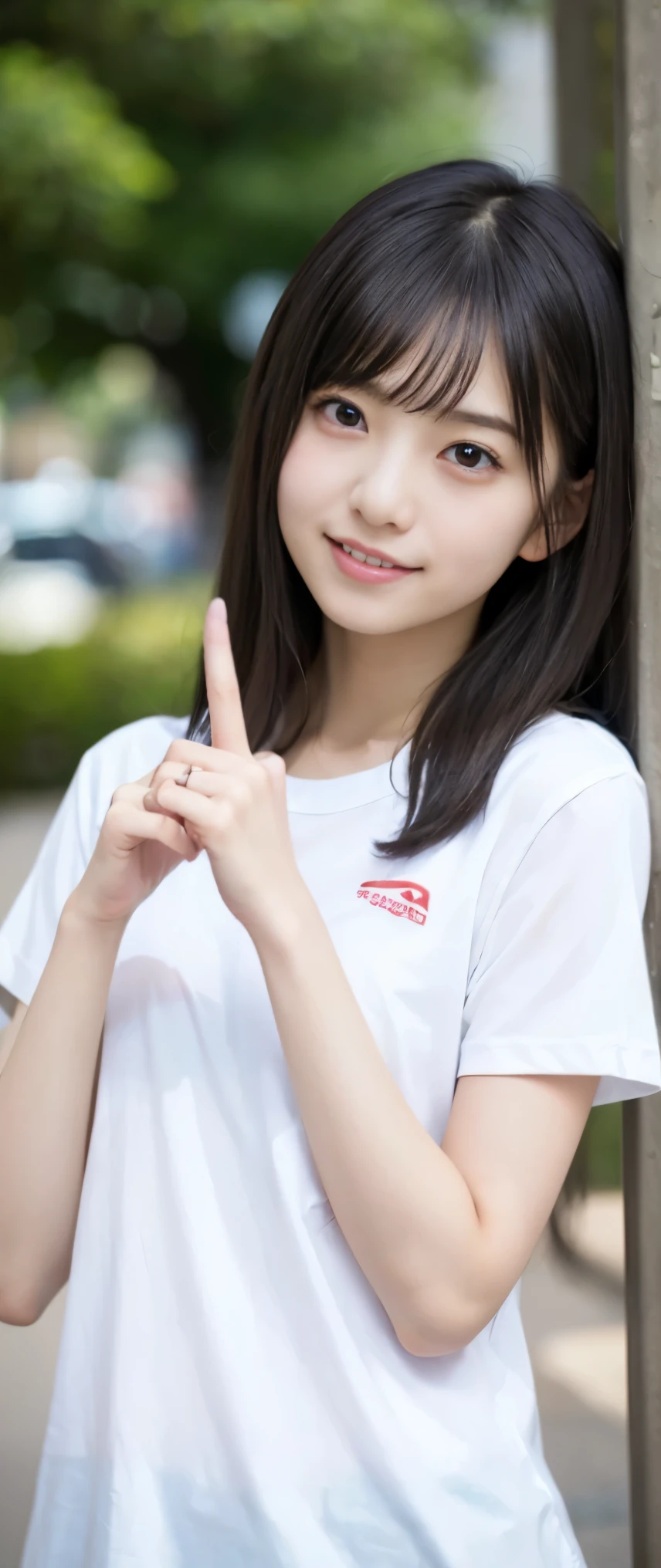 ((Perfect Anatomy:1.3)、(Complete Hand:1.3)、(Full Finger:1.3)、Realistic、RAW Photos、Tabletop、highest quality、High resolution、Delicate and beautiful、Perfect Face、Beautiful details、Fair skin、Real human skin、pores、((Thin legs))、(Black Hair):1.2), 8k, 12才のFull nudityの女の子, 85mm,公式AR RAW Photos, スーパースリムなスレンダーbeautiful girl、下Half BodyFull nudity、Short sleeveの白シャツ、Show me your ears、Naked girls photoshoot、Full nudity, Cute face, close, Half Body, Bio Race, Gardenia, beautiful girl, Thighs, Short sleeve, Station platform、 Looking at the audience, No makeup, (Big smile), Film Grain, chromatic aberration, Sharp focus, Face Light, Bright lighting, 10 generations, Detailed face, Background blur, 、((((((-yeld gi))))),((((((12才の下Half BodyFull nudity女子高生))))),Narrow waist、Embarrassing pose、Shy and nervous girl、A badly torn white shirt、