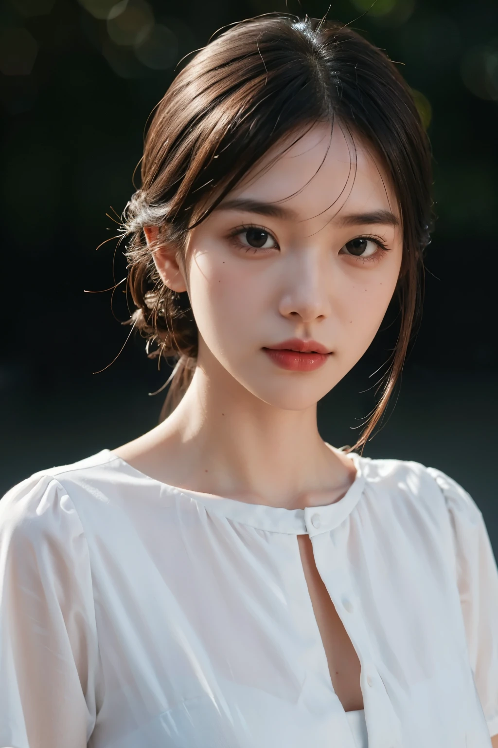 A daughter，fair，simple，Fashion，brand，Advanced Perception，Top Photography，8K Points Rate，Ultra-high resolution，real，Details，Bust D，Perfect body，Fashion的衣服，Personal portrait