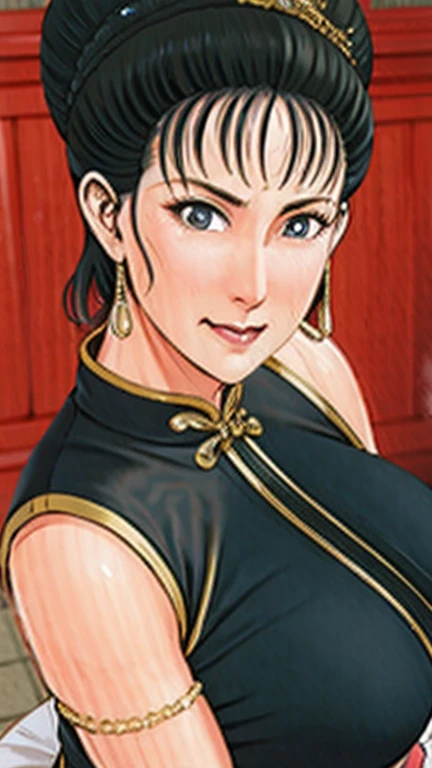 (best quality), (very aesthetic), (ultra-detailed), (best illustration),NSFW,a mature female,Perfect Face,Suikoden,Mrs. Lin,(full_nude),(full_body),big breast,big nipple,red cheek,(troubled face),Sweating,skinny, take off chinese traditional clothes,chinese traditional style bed,Are pregnant