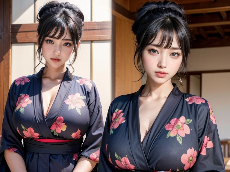 超Practical,Reality,Practical,woman,Woman in black kimono, The kimono has delicate patterns,flower pattern, Large Breasts, Purple Eye, long brown hair, cow ears, trumpet, In the Japanese Garden,Many tourists, Smile, HDR, Super Resolution, clearly defined, masterpiece, 8K HD. (Single woman)
,(The perfect body proportions under the clothes,Slender,Huge breasts:1.2),满头大Sweat,full body Sweat ribbon,Bright brown hair,8K original image,High resolution, Guy with cool expression,,Beautiful eyes in every detail,Long eyelashes,Beautiful double eyelids,Squint your eyes,(open mouth,pant,Breathe through your mouth),evil look,Smile,casual short hair,hair on back of head,ribbon,interesting,empty,Dark brown hair,earrings,Long hair with bangs,满头大Sweat,Sweat,