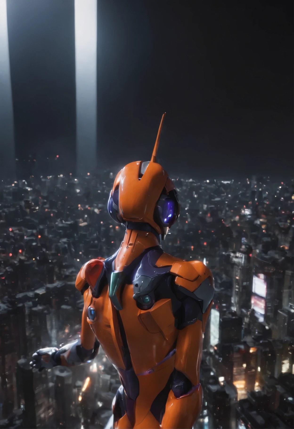 In this highly detailed CG Unity 8K wallpaper、Before you know it, you'll step into the world of Evangelion.。The meticulously crafted environment、From the 01st model, the sophisticated design is intricately textured、Every detail is faithfully reproduced。Step inside the iconic Evangelion unit、'I can't help but feel a sense of awe and wonder.。This masterpiece creates captivating and memorable images.、Enchant you、It takes you to a surreal reality.。With a giant Evangelion machine in the background、Immerse yourself in the highest quality high definition 4K presentations。