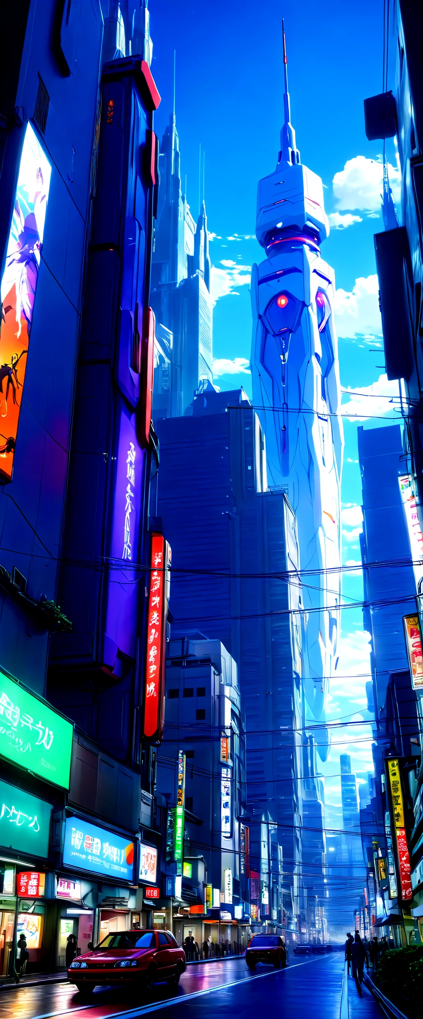 In this highly detailed CG Unity 8K wallpaper、Before you know it, you&#39;ll step into the world of Evangelion.。The meticulously crafted environment、From the 01st model, the sophisticated design is intricately textured、Every detail is faithfully reproduced。Step inside the iconic Evangelion unit、&#39;I can&#39;t help but feel a sense of awe and wonder.。This masterpiece creates captivating and memorable images.、Enchant you、It takes you to a surreal reality.。With a giant Evangelion machine in the background、Immerse yourself in the highest quality high definition 4K presentations。