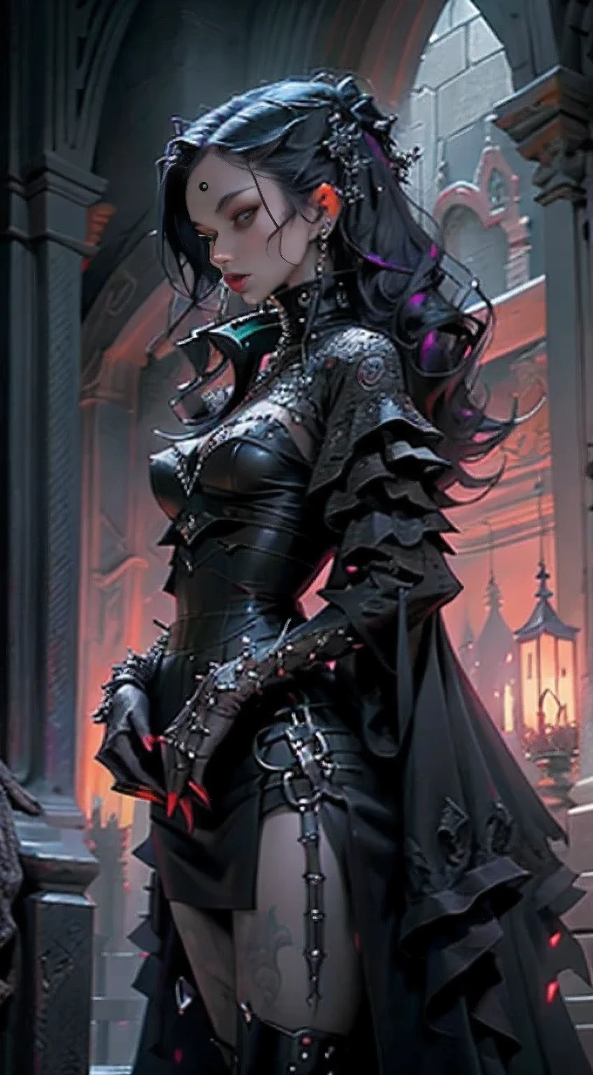 gothic woman com longos cabelos brancos e chifres em um espartilho preto, gothic aesthetic, goth girl, white horned queen demon, beautiful and elegant demon queen, goth girl, gothic aesthetic, ominous gothic aesthetic, Sukubo | Medieval, demon girl, beautiful Sukubo, gothic fantasy, gothic horror vibes, gothic woman, goth girl aesthetic, gothic art style, gothic and futuristic