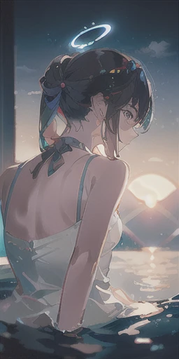 ,(masterpiece:1.2, high quality), (pixiv:1.4),Volumetric lighting,
Backlight,night,
 