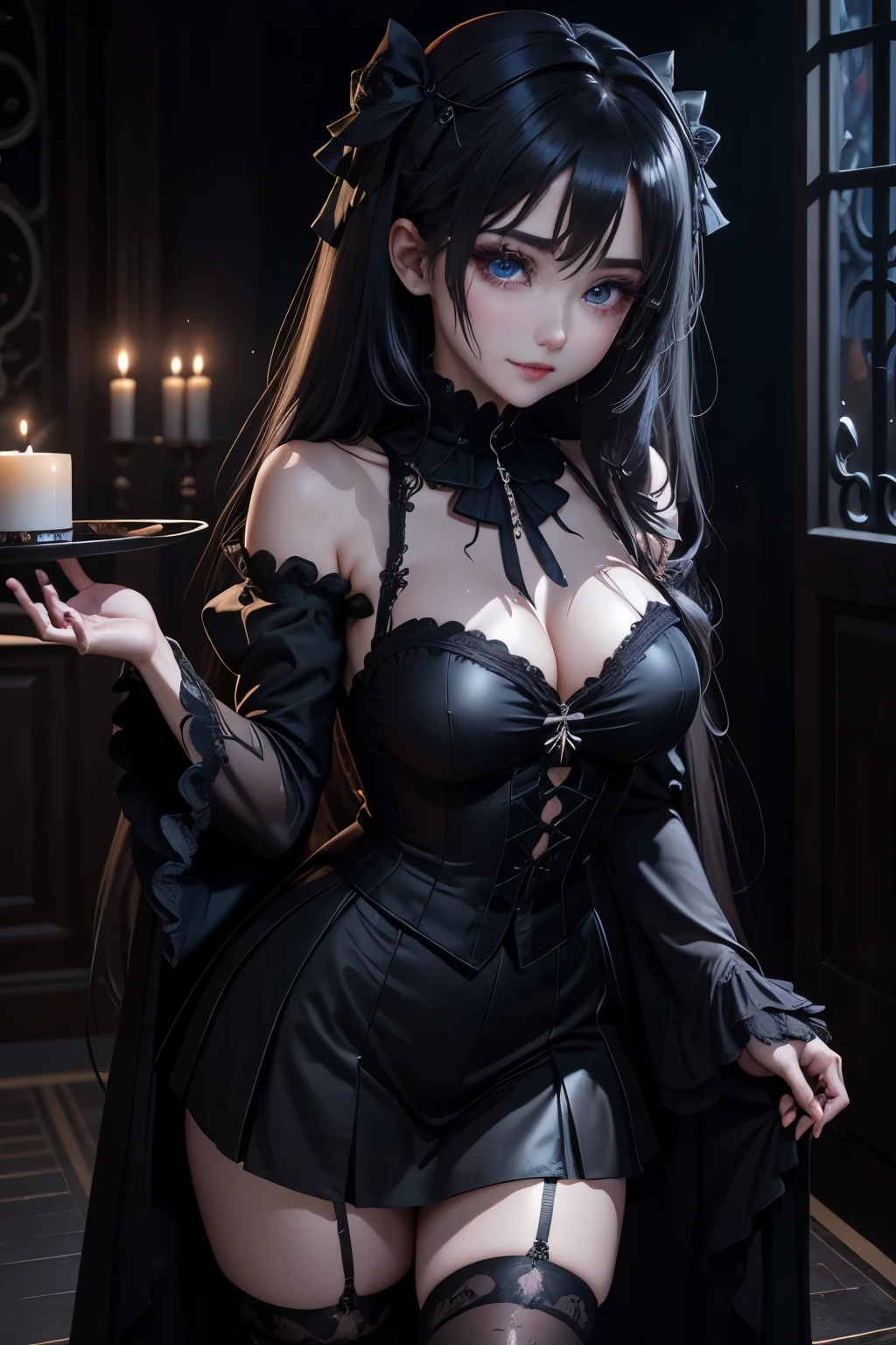 ハードDark Gothicメイク、my sanity、deep night sky、Horror、Black dark eyeshadow、cry、sad、Good skin radiance、Dark Gothicメイク、dark smile、palace、The beauty of fragrance、22 years ago、Expression of intense sexual pleasure、Embarrassed look、Dark Gothic、Obscene language、highest quality、View 5 books、Expression of sexual pleasure in suffering、Drunk face、紫のMaid clothes、Mysterious、Noble、A face that is holding back the toilet、Super sexy、Loving smile、Twin tail hair、jet black ruffle skirt、right blue eye, Left eye is red、Super bewitching pose、Platform Heel Shoes、Heavy makeup、Black lipstick、make the world beautiful、Gothic ****ta Clothing、A little slimmer、Silver Hair、Long Hair Straight Hair、Cute Gothic ****ta Dress、Beautiful Face、elegant features、Fascinating face、Knee-high socks、Stained glassが背景、Chest glistening with sweat、The room is dark、goth long dress、Bell Sleeves、Wizard Sleeve、decadent look、Sexually excited expression、gothic mode、Glossy thighs wet with water、Thighs that are wet and shiny with oil、Background of a room full of roses、sad表情、Rose Maiden、The embroidery is pink、The costume has pink embroidery、Thigh-high socks、Knee-high socks、Gentle expression、masturbation behavior、Dark black eyeshadow、despicable act、Stained glassと薔薇背景、Wearing black underwear、Black panties、thighs are a little thin、female duo、female couple、i have lesbian friends、hug a girl、A blue lightning bolt glows in his right hand.、Blue electromagnetic waves shine in my hands.、dark church background、Stained glass、black metal world、Dark Castle、Dark Room、Slender body、upright、walk、Are standing、gothic long dresaid clothes、Victorian dresses、Her thighs shine with a lot of sweat、My body is wet and shiny、Lots of glitter on the thighs、sweating、My thighs are sticky from sweating、Sweat glistens on the thighs, The whole body is sweaty and shiny、pretty sweaty、My thighs are sweaty、My thighs are so wet、My thighs are shining with sweat、A large amount of sweat shines all over the body、play the guitar、Legs are slightly slender、Holding a guitar、Live House Background、stage、