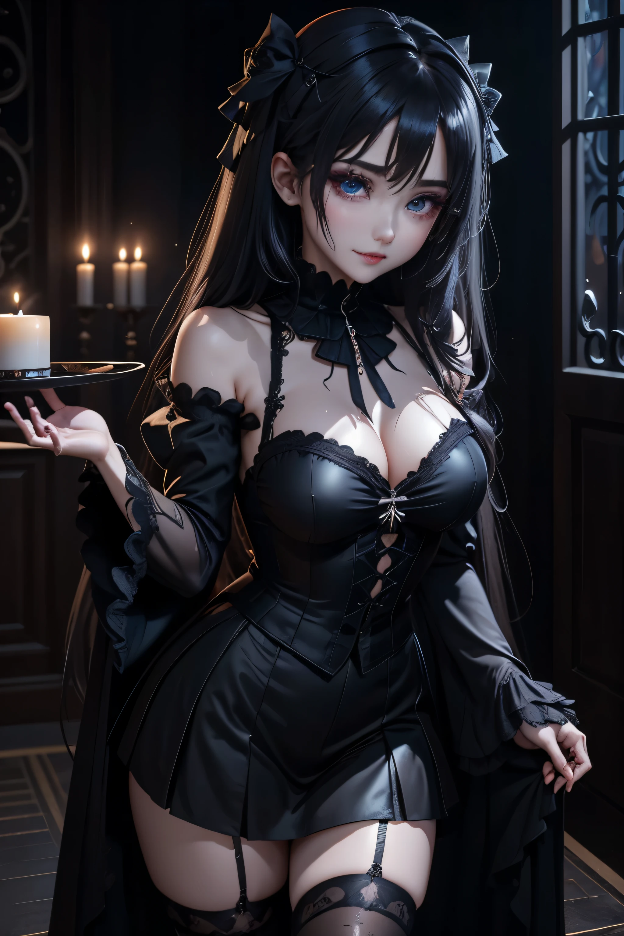 Hard Dark Gothic Makeup、my sanity、deep night sky、Horror、Black dark eyeshadow、cry、sad、Good skin radiance、Dark Gothicメイク、dark smile、palace、The beauty of fragrance、22 years ago、Expression of intense sexual pleasure、Embarrassed look、Dark Gothic、Obscene language、highest quality、View 5 books、Expression of sexual pleasure in suffering、Drunk face、紫のMaid clotheysterious、Noble、A face that is holding back the toilet、Super sexy、Loving smile、Twin tail hair、jet black ruffle skirt、right blue eye, Left eye is red、Super bewitching pose、Platform Heel Shoes、Heavy makeup、Black lipstick、make the world beautiful、Gothic ta Clothing、A little slimmer、Silver Hair、Long Hair Straight Hair、Cute Gothic Loliress、Beautiful Face、elegant features、Fascinating face、Knee-high socks、Stained glass background、Chest glistening with sweat、The room is dark、goth long dress、Bell Sleeves、Wizard Sleeve、decadent look、Sexually excited expression、gothic mode、Glossy thighs wet with water、Thighs that are wet and shiny with oil、Background of a room full of roses、sad expression、Rose Maiden、The embroidery is pink、The costume has pink embroidery、Thigh-high socks、Knee-high socks、Gentle expression、masturbation behavior、Dark black eyeshadow、despicable act、Stained glass and rose background、Wearing black underwear、Black panties、thighs are a little thin、female duo、female couple、i have lesbian friends、hug a girl、A blue lightning bolt glows in his right hand.、Blue electromagnetic waves shine in my hands.、dark church background、Stained glass、black metal world、Dark Castle、Dark Room、Slender body、upright、walk、Are standing、gothic long dresaid clothes、Victorian dresses、Her thighs shine with a lot of sweat、My body is wet and shiny、Lots of glitter on the thighs、sweating、My thighs are sticky from sweating、Sweat glistens on the thighs, The whole body is sweaty and shiny、pretty sweaty、My thighs are sweaty、My thighs are so wet、My thighs are shining with sweat、A large amount of sweat shines all over the body、play the guitar、Legs are slightly slender、Holding a guitar、Live House Background、stage、