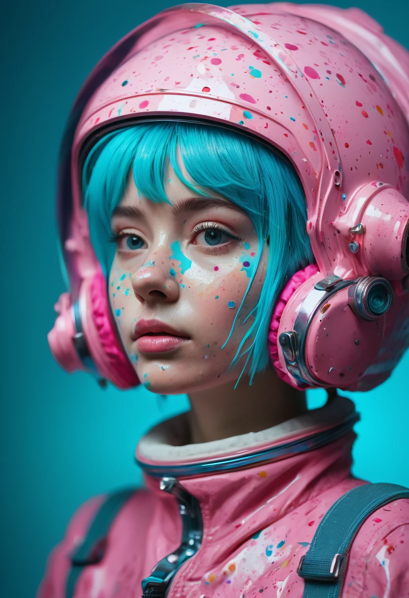8K, ARTISTIC photogrAphy, best quAlity, mAsterpiece: 1.2), A (potrAit:1.2) Don Bluth Style ASTRONAUT nude pink Toon Doll, full body RAW candid cinema, cyan hair, 16mm, color graded portra 400 film, remarkable color, ultra realistic, sad admosphere, dark lighting, oppressive atmosphere, depressive colors, kodak portra 400, photograph,r, Natural Light, Pinhead lighgts, blur reflection, Brush Strokes, Smooth, abstract, Splatter, Oil On Canvas, rainbow colors, fractal isometrics details bioluminescens : a stunning realistic photograph of wet bone structure, 3d render, octane render, intricately detailed, titanium decorative headdress, cinematic, trending on artstation | Isometric | Centered