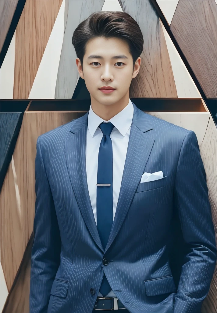 身wear a suit、ALAFAD man wearing tie standing in front of wall, from me, Song Joong Ki portrait, Who is Shi Yu?, Handsome man, Korean Artist, gentleman, official photo, he is wearing a suit, Yoon Se-sun, Handsome and elegant, jinyoung shin, Handsome and attractive, Handsome, wear a suit, Korean male, Hentai