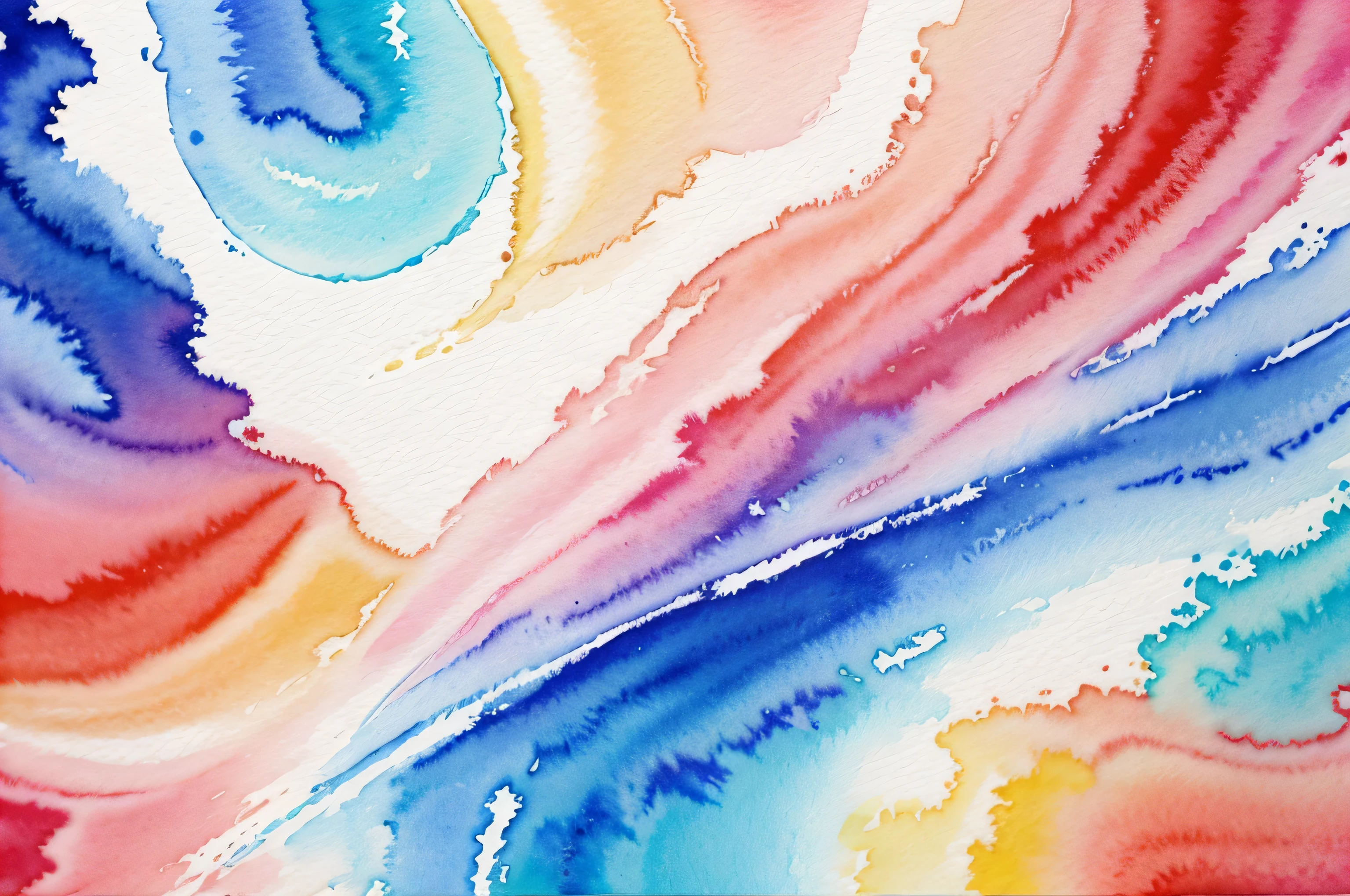 Colorful watercolor background