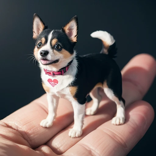 Sticker, vector-art, Cute sticker of bipedal dog