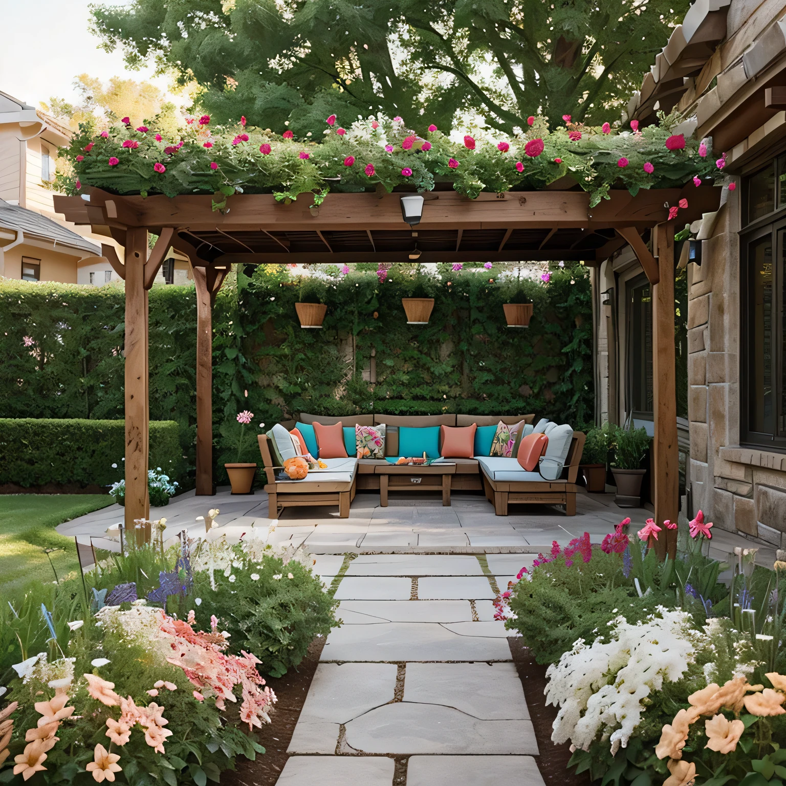 Transform Your Patio into a Floral Paradise with These Creative Flower Bed Designs