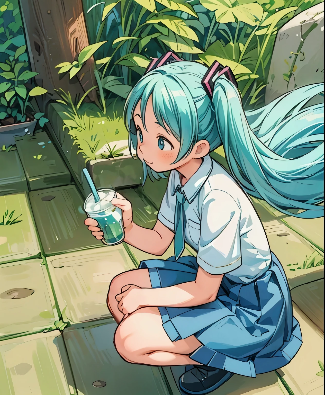 Fixes、background、floor、Cobblestones、road、through、correct、destruction、break