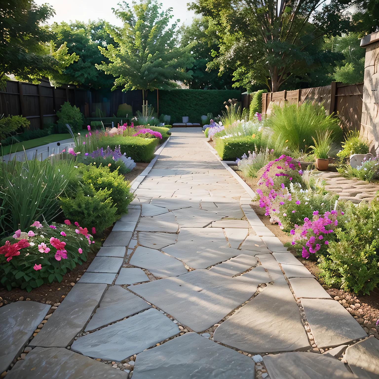 Transform Your Patio into a Floral Paradise with These Creative Flower Bed Designs  decorative gravel pathways