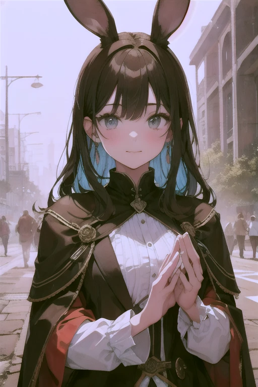 ((best quality)), ((masterpiece)), (detailed), perfect face, Two beautiful girls, a great day, underground labyrinth exploration, dark and creepy creatures,
Contracts, magic, solemnity, enchanting smiles, colorful, saturation,
Departure, joy, anticipation,
cape, strong winds, hurricanes, super ruins,
Art, memorable masterpiece, historical moment,
Departure, seeing off, joy, anticipation, working, looking at the viewer, crowd
Watercolor:1.3, Delicacy, Detail, Masterpiece, (Cute Big Rabbit Cat:1.3), (Saturation:1.2),Sharp Focus, Focus on Face,
(Masterpiece:1.2),(Top Quality:1.2),Latest, Intricate details, AI generated,