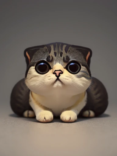 Three-haired cat