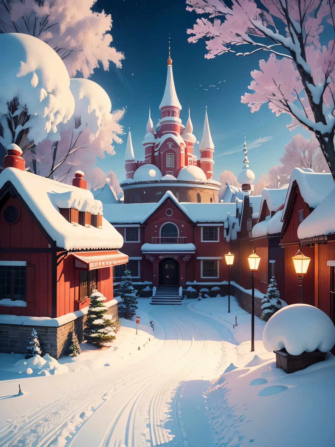 Elegant的中国院落,arch,Elegant,,Elegant,masterpiece,Snowy road leading to candy house,a candyland style house,Marshmallow trees,everything is made of candy,Marshmallow,candyland,made of candy,made of candy and lollypops,Carve with candy, Candy Forest, icing, original photo, Surrealism, Maximum details, Intricate details,