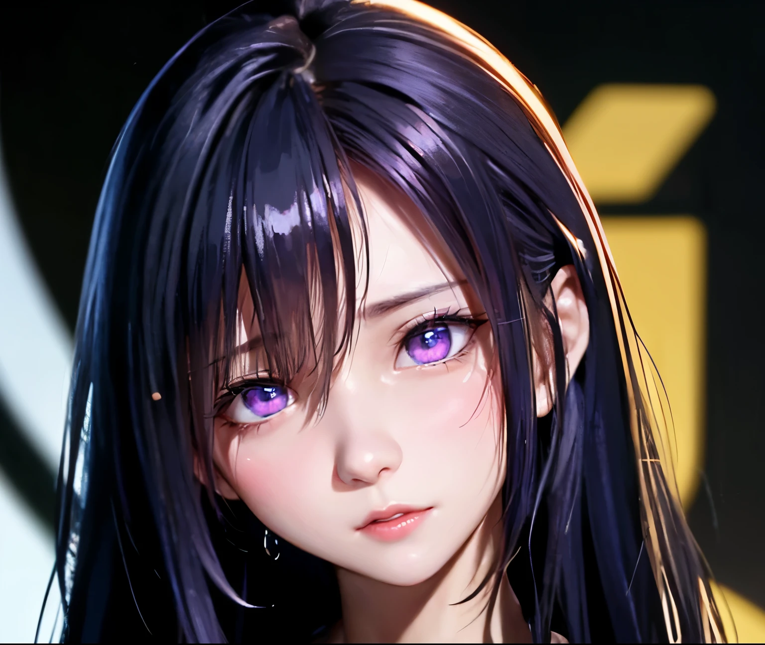 girl, embarrassed face, bashful face, cry, orgasm face, feel ecstasy, looking down, look at viewer, silver color hair, beautiful eye, high detailed pupil, double eyelid, high detailed real skin, high quality skin, sweaty skin, professional lighting, real shadow, masterpiece,