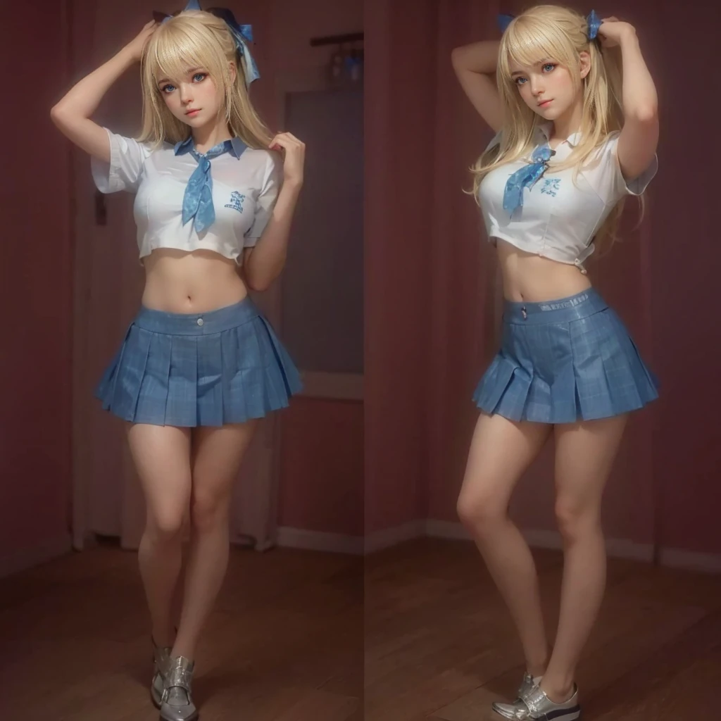 "Marie Rose", "light blue eyes, (best quality,ultra-detailed),(Realistic:1.37), beautiful and detailed face, Ultra-realistic texture, delicate face, athletic body, 4k ultra-HD.
