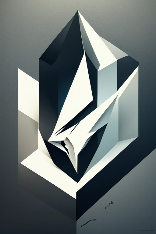 Ein fesselndes monochromes Logo entsteht, with a strong and angular depiction of a wolf&#39;s head. Carefully designed by the experienced Daarken in vector graphics, Dieses Design hat einen renommierten Behance-Wettbewerb gewonnen. Die Essenz des Minimalismus annehmen, The logo is displayed in high resolution, mit komplizierten Linien und scharfen Kontrasten, um ein eindrucksvolles und anspruchsvolles Bild zu vermitteln.