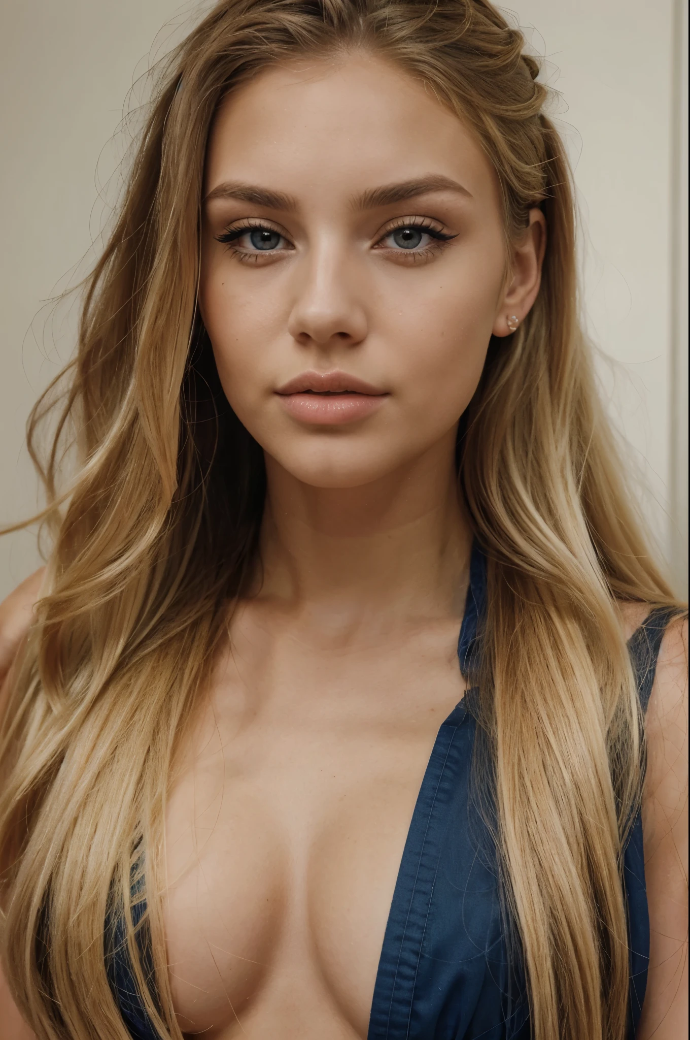 a close up of a 23 years old woman with long blonde hair and a watch, jaw dropping beauty, blue eyes, big lips, jaw-dropping beauty, kailee mandel, emily ratajkovski, mikajla demaiter danielle gamba, inspired by Károly Lotz, instagram model, brunette with dyed blonde hair, a gorgeous blonde, perfect shading, angie glocka, vannessa ives, attractive face, elegant makeup, elegant dress
