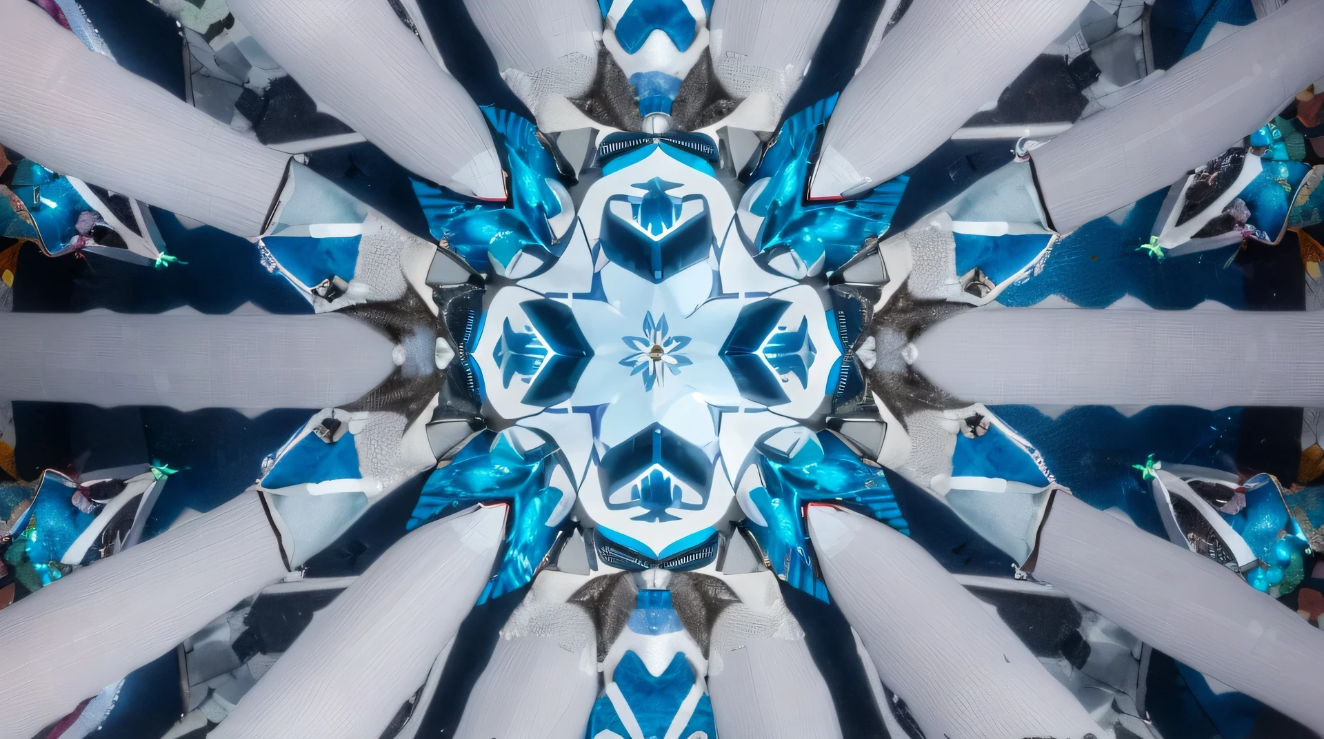 Kaleidoskop-Hintergrund,