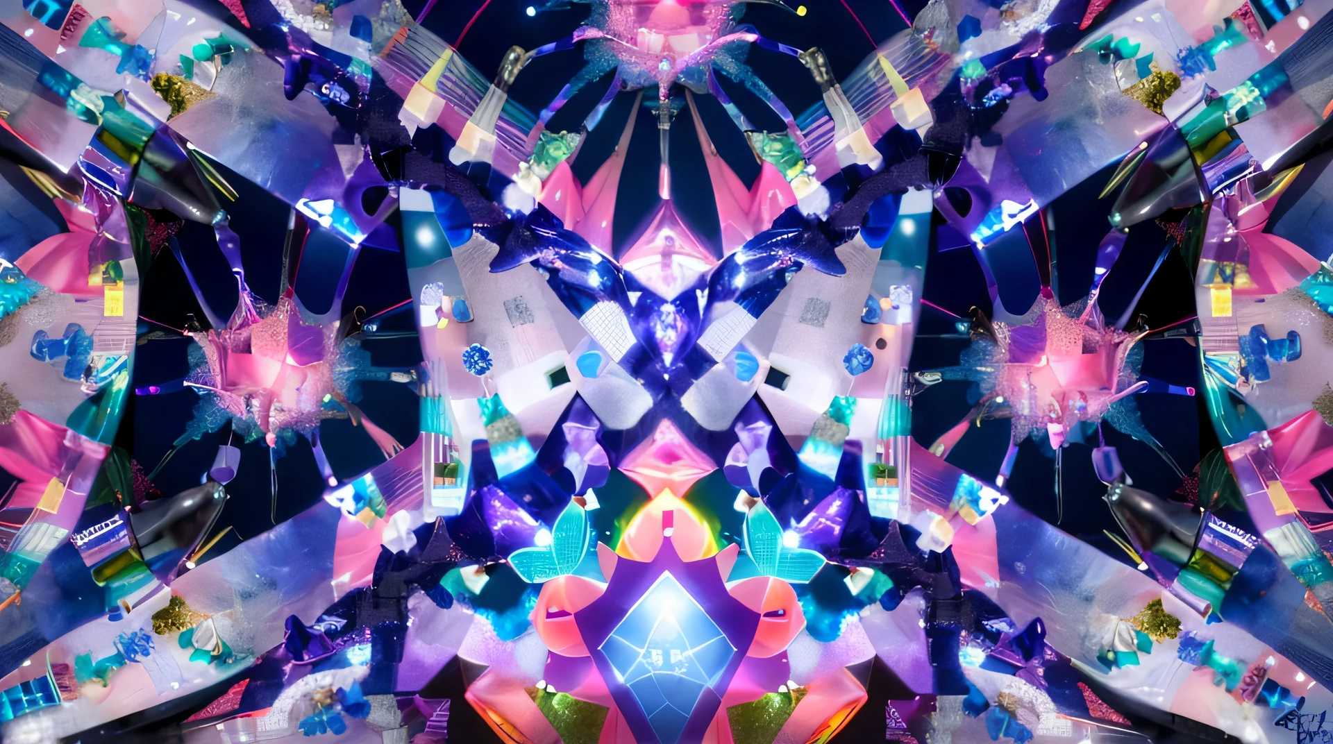 Kaleidoskop-Hintergrund, 