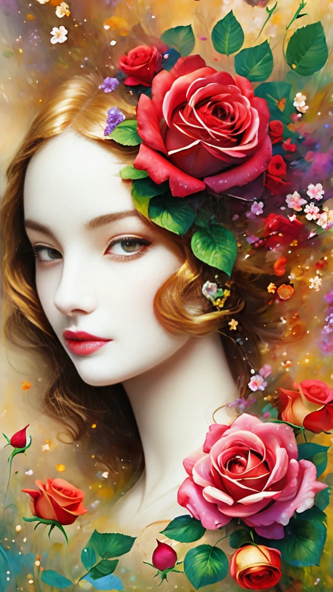 (masterpiece, best quality:1.2), Rose，myth