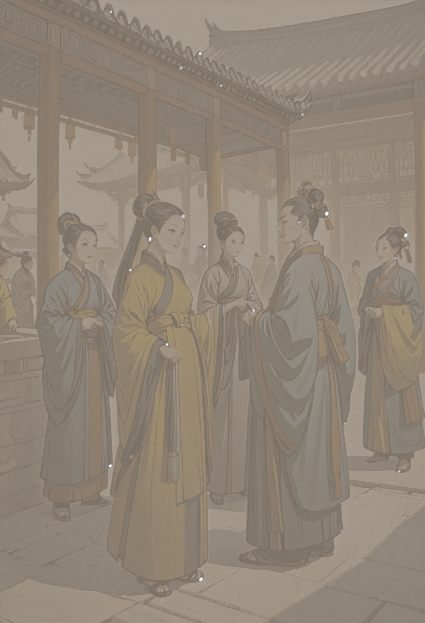 Merchants in the Tang Dynasty,Kind,At the temple