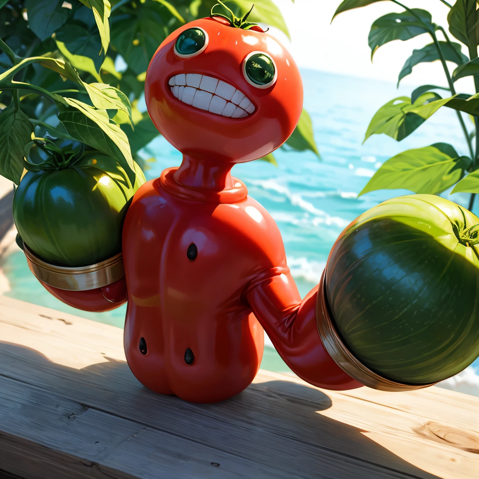 Anthropomorphic Tomato, 32k