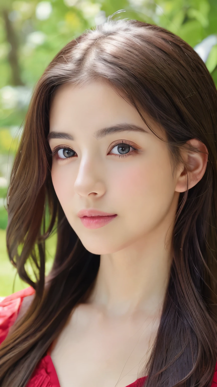 (((32k,Attention to details,Attention to detail、masterpiece,Attention to detail,alone))),((Cowboy Shot:1.3))
RAW Photos & Realistic atmosphere,beautiful dark blue eyes,Mouth Details,glossy lips,Thin eyebrows,beautiful Eyes、Soft white skin that shines in every detail、sheの深い黒色の目はとてもbeautifulです,Lip details、とてもbeautiful顔,とてもbeautiful顔、Lively Faces,beautiful, Glowing Lips,beautiful Eyebrows,Infinite Reality, Realistic Young Gravure Idol,she'she'she'she'she'Very cute woman , Young Gravure Idol, Young Gravure Idol, とても美しくてかわいいbeautiful 21 year old girl,Incredibly beautiful and elegant,beautiful 21 year old girl,Natural soft light,(Shiny Hair,,beautiful and kind eyes:1.5),A kind smile,well-shaped chest,Medium Long Hair,Tying up hair,beautiful posture,No makeup,Looking to the future,Red Shirt,