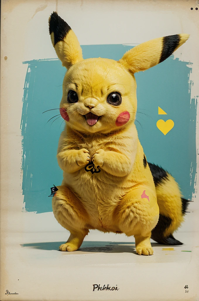 pikachu print art