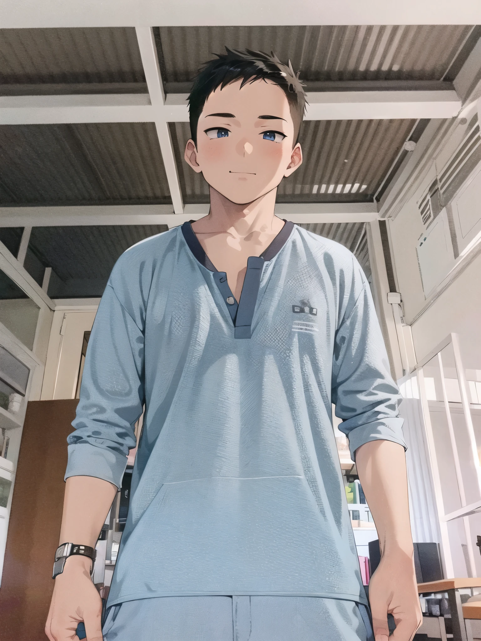 Anime boy cool cute skin white