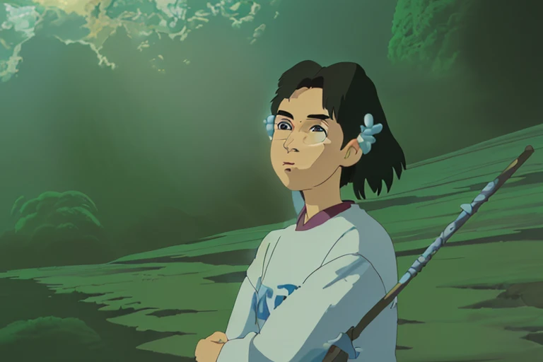 (masterpiece:1.2), best quality, masterpiece, highres, perfect light, ((ghibli style)),Animation