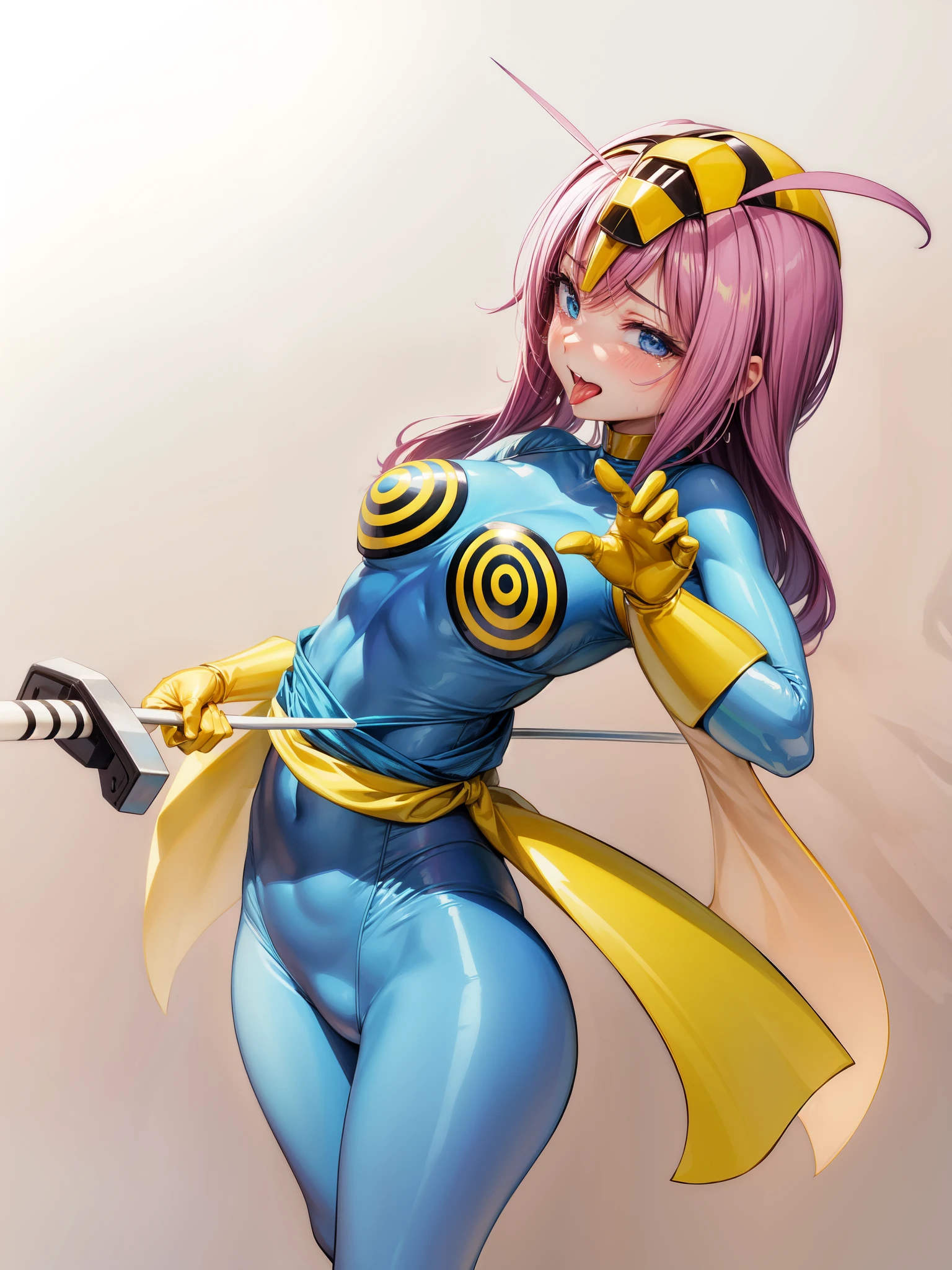 Close-up of a woman in blue and gold costume, Saiyan Girl, wonderful, nano girl, Female body type, Inspired by Hiromu Arakawa, Anime Manga Robot!! Anime Girls, Fubuki, Full Body Suit, by Hiromu Arakawa, , wonderful, silk, Beautiful and attractive anime teen, Anime Girls of the future, tears,Drooling,Pee,Sweat,Ahegao,Tongue out,incontinence,incontinenceして股間を濡らしている,Peeing,White semen in the crotch,Droolingを垂らしている,Mouth open and tongue out,Sticking out your tongue and drooling,Estrus,Nipple Pochi,Eyes wide open,Estrus!!!,Blushing,Drooling with excitement,White semen in the crotch,White stain in crotch,Droolingが垂れている,垂れたDroolingが胸についている,Crotch stain,Crotch stainのあと,feeling sexual,Excited,Nipples are erect,Face is hot,Joy,Lust!!!,Lustして舌を出している,Lustして涎を垂れ流している,sticks out tongue,Ahegaoで舌を出している,Tongue out!!!,Tongue out!!!,Tongue out!!!,Tongue out!!!,Tongue out!!!,Tongue out!!!,Mouth wide open and tongue sticking out,drool is dripping from the mouth,Drooping tears,Drooping tearsがおっぱいについている,怯えてincontinence