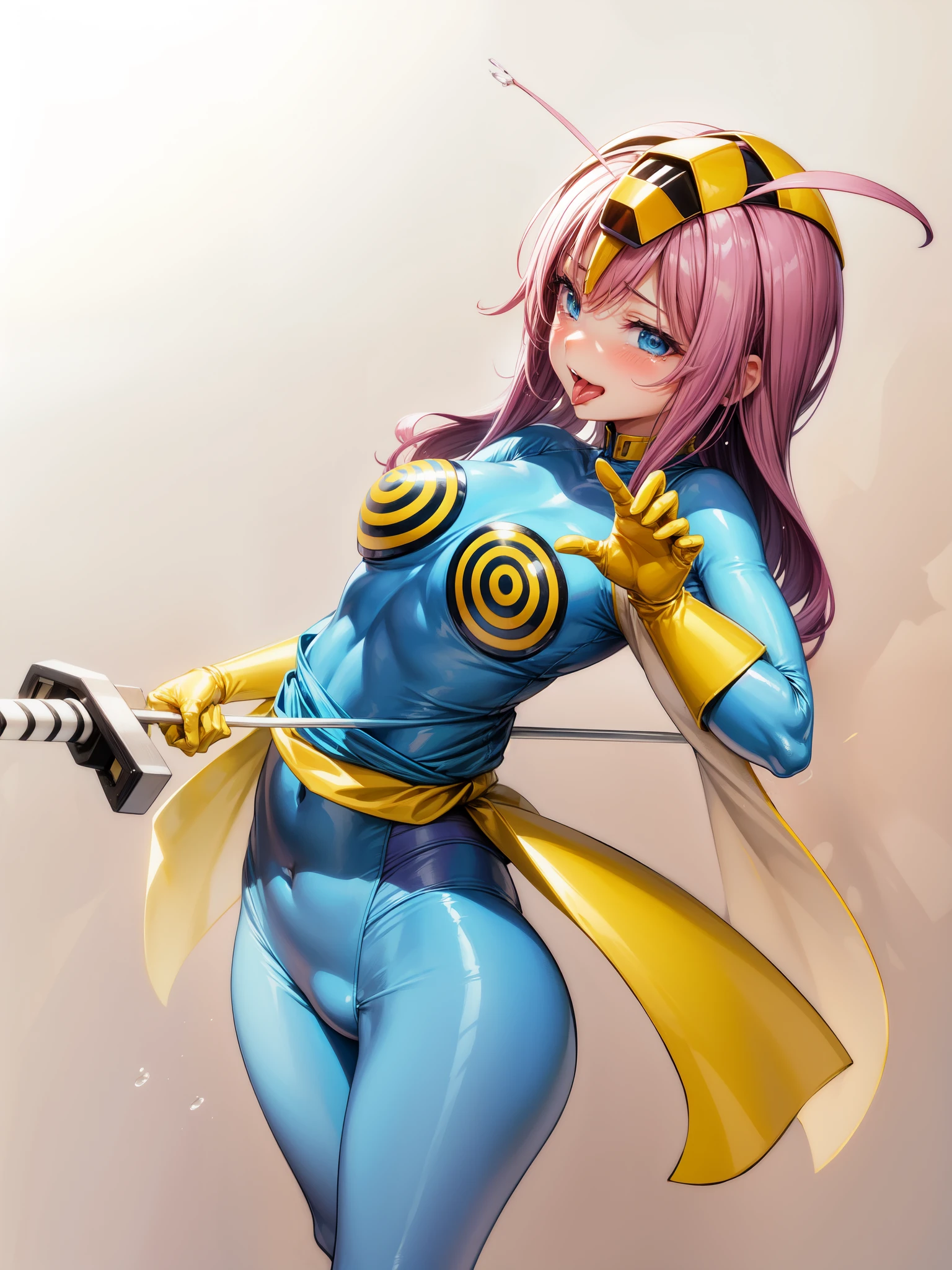 Close-up of a woman in blue and gold costume, Saiyan Girl, wonderful, nano girl, Female body type, Inspired by Hiromu Arakawa, Anime Manga Robot!! Anime Girls, Fubuki, Full Body Suit, by Hiromu Arakawa, , wonderful, silk, Beautiful and attractive anime teen, Anime Girls of the future, tears,Drooling,Pee,Sweat,Ahegao,Tongue out,incontinence,incontinenceして股間を濡らしている,Peeing,White semen in the crotch,Droolingを垂らしている,Mouth open and tongue out,Sticking out your tongue and drooling,Estrus,Nipple Pochi,Eyes wide open,Estrus!!!,Blushing,Drooling with excitement,White semen in the crotch,White stain in crotch,Droolingが垂れている,垂れたDroolingが胸についている,Crotch stain,Crotch stainのあと,feeling sexual,Excited,Nipples are erect,Face is hot,Joy,Lust!!!,Lustして舌を出している,Lustして涎を垂れ流している,sticks out tongue,Ahegaoで舌を出している,Tongue out!!!,Tongue out!!!,Tongue out!!!,Tongue out!!!,Tongue out!!!,Tongue out!!!,Mouth wide open and tongue sticking out,drool is dripping from the mouth,Drooping tears,Drooping tearsがおっぱいについている,怯えてincontinence