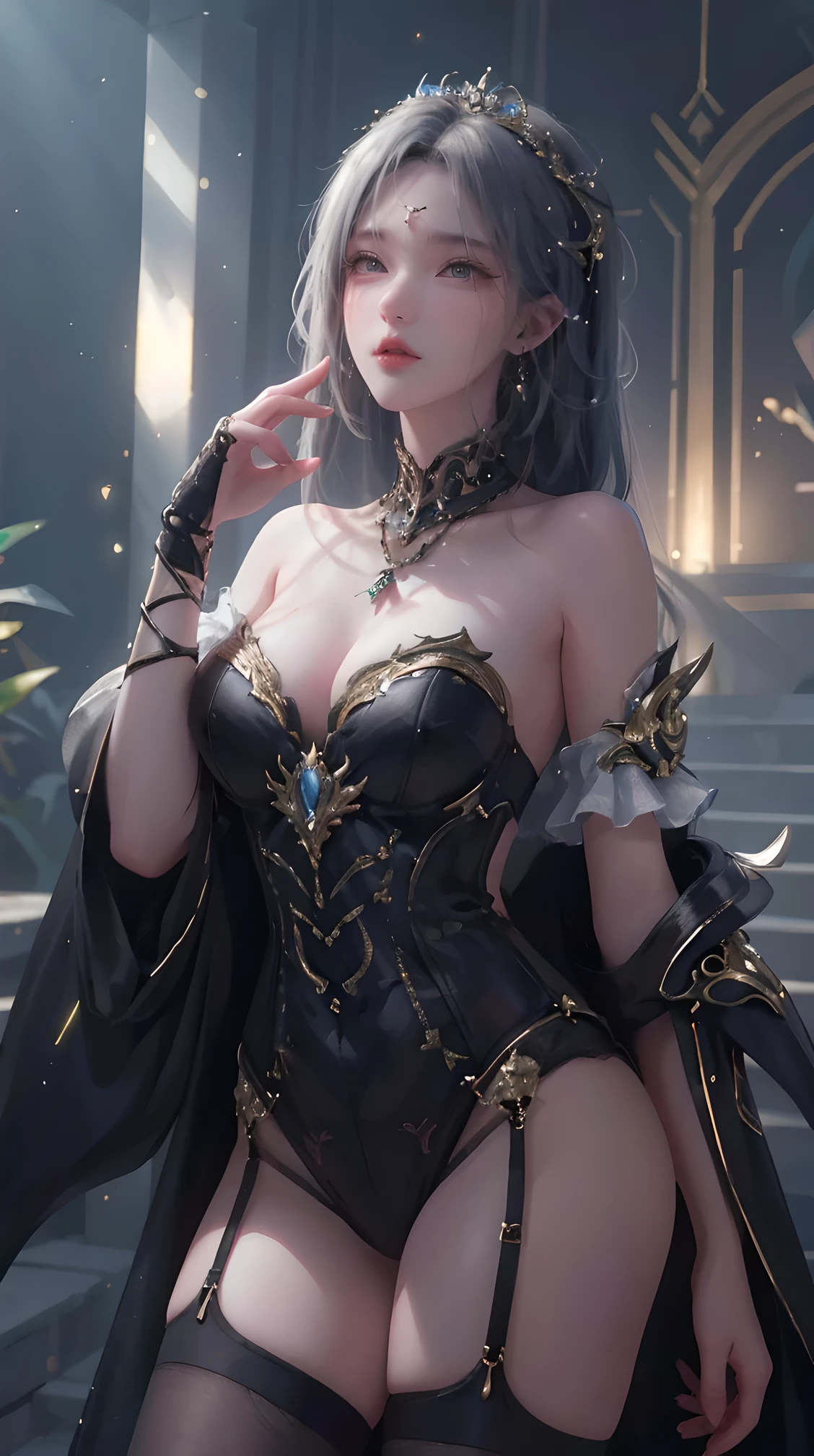 (best quality,4k,8k,highres,masterpiece:1.2)ultra-detailed,realistic,fluorescent color,1 girl,looking at the audience,off-the-shoulder:1.2,forest,shiny skin,glow-emission cut,portraits,vivid colors,sharp focus,HDR,studio lighting,physically-based rendering,extreme detail description
