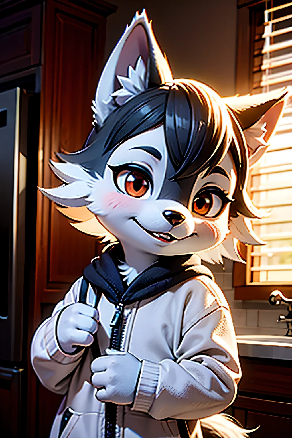 anthropomorphic wolf