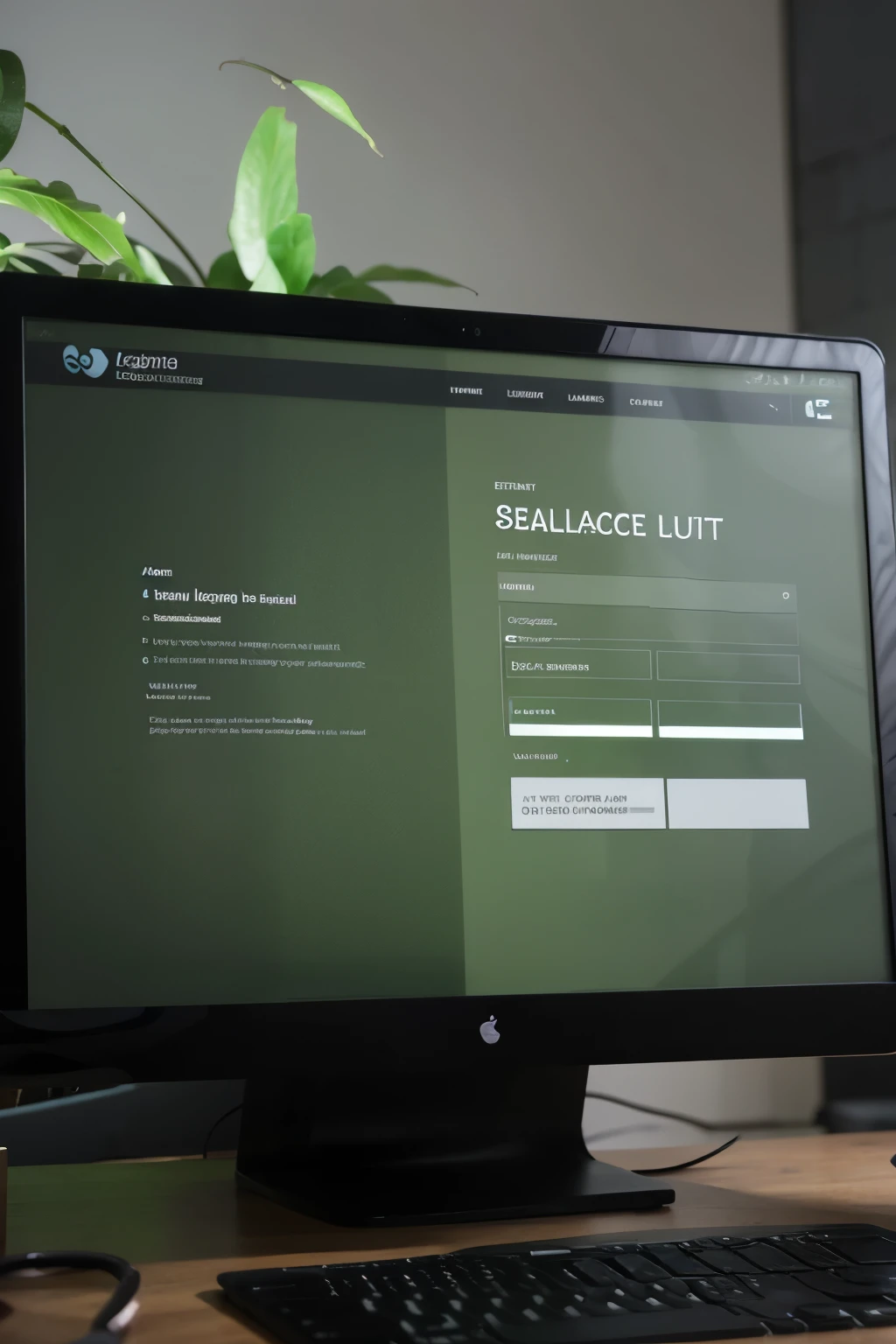 ((best quality)), generate an background image for a login screen for a backoffice system of a company that sells insurance, the company color logo is light green
