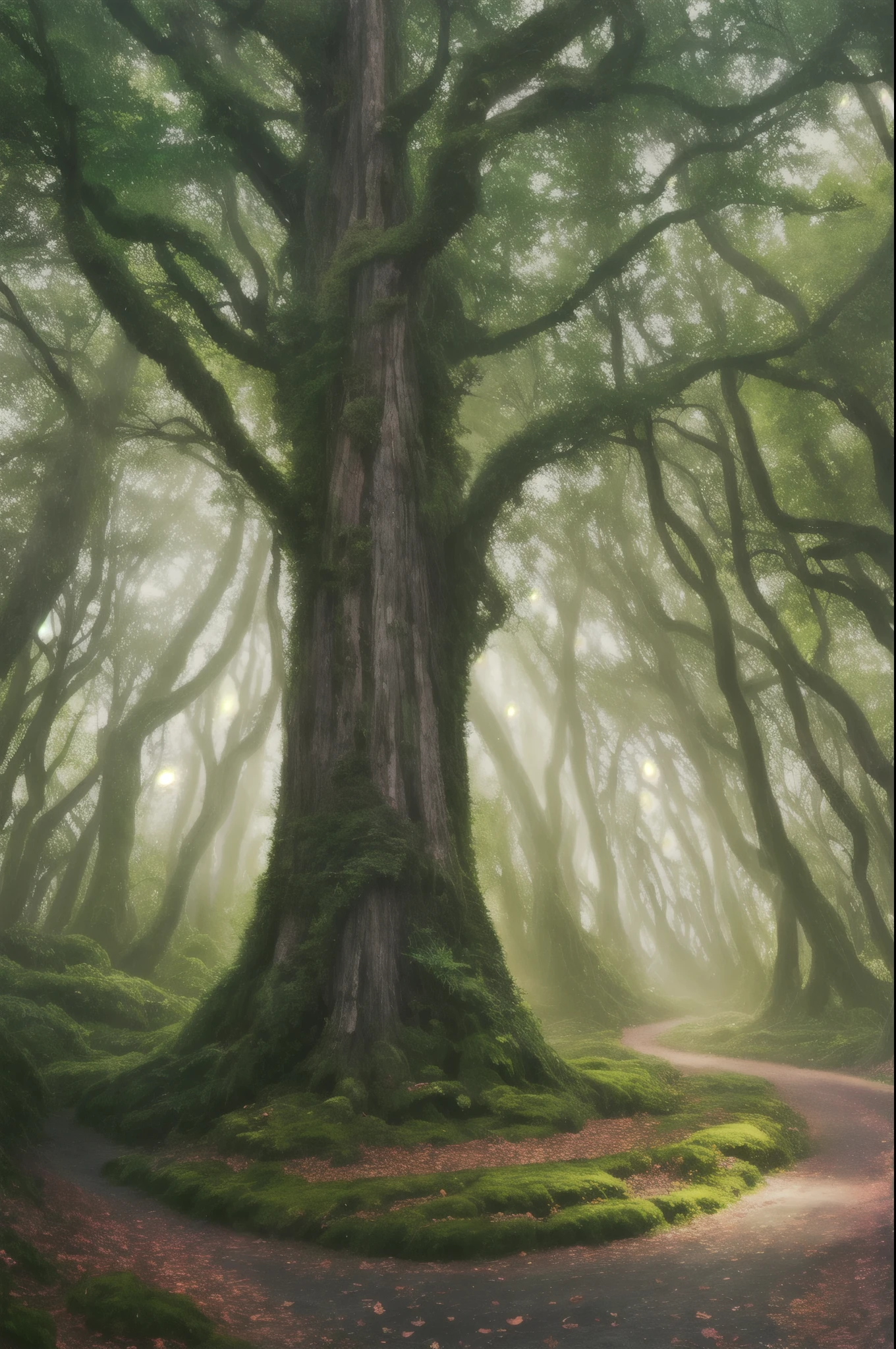 title: "Magical Forest: Masterpieces along the way"

In the fantastical world of digital illustrations, Masterpieces are born with ArtStation, Crafted by the skilled hands of Midjourney. This work of art transports us to a magical and dreamy forest., Full of fascinating beauty and complexity. Towering Tree々is decorated in pastel colors, The leaves sparkle in the dappled sunlight., Long Cast, Dramatic shadows on the forest floor.

Glowing mushrooms dot the landscape, Their glowing aura adds an otherworldly feel to this fantastical world.. hidden fairy valley