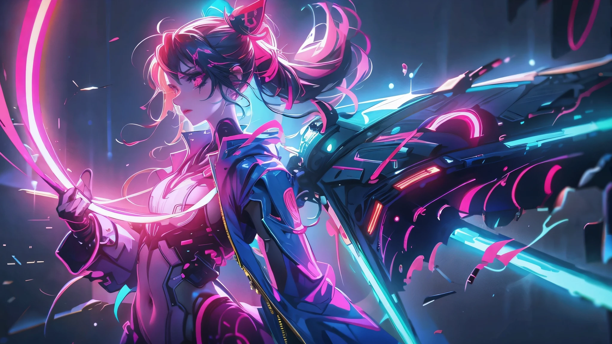 girl neon 