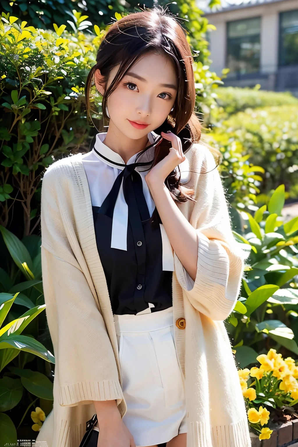 (Ogawa Noriko),To celebrate the arrival of spring and the beginning of a new life、Generate an image of a fashion model。The subject is a woman.、Reflecting the bright and vibrant atmosphere of spring、Make sure you have a sophisticated style。She represents a new beginning.、Demonstrates confidence and optimism。
Her outfit is、Spring colors and soft materials、It features a lightweight design。Bright and soft pastel colors stand out.、It makes you feel the arrival of spring。Also、To represent preparation for the new season、Make sure her outfit has a clean, light feel to it.。
Her poses and facial expressions are、Creates a free-spirited and fun atmosphere、It's full of new possibilities and hope.。In the background、Spring flowers and green plants、Bright sunlight included、It symbolizes the beginning of a new life.。
The generated image is、It is expected to be used in spring advertising campaigns and fashion magazines.、It is expected to be attractive and vibrant.。