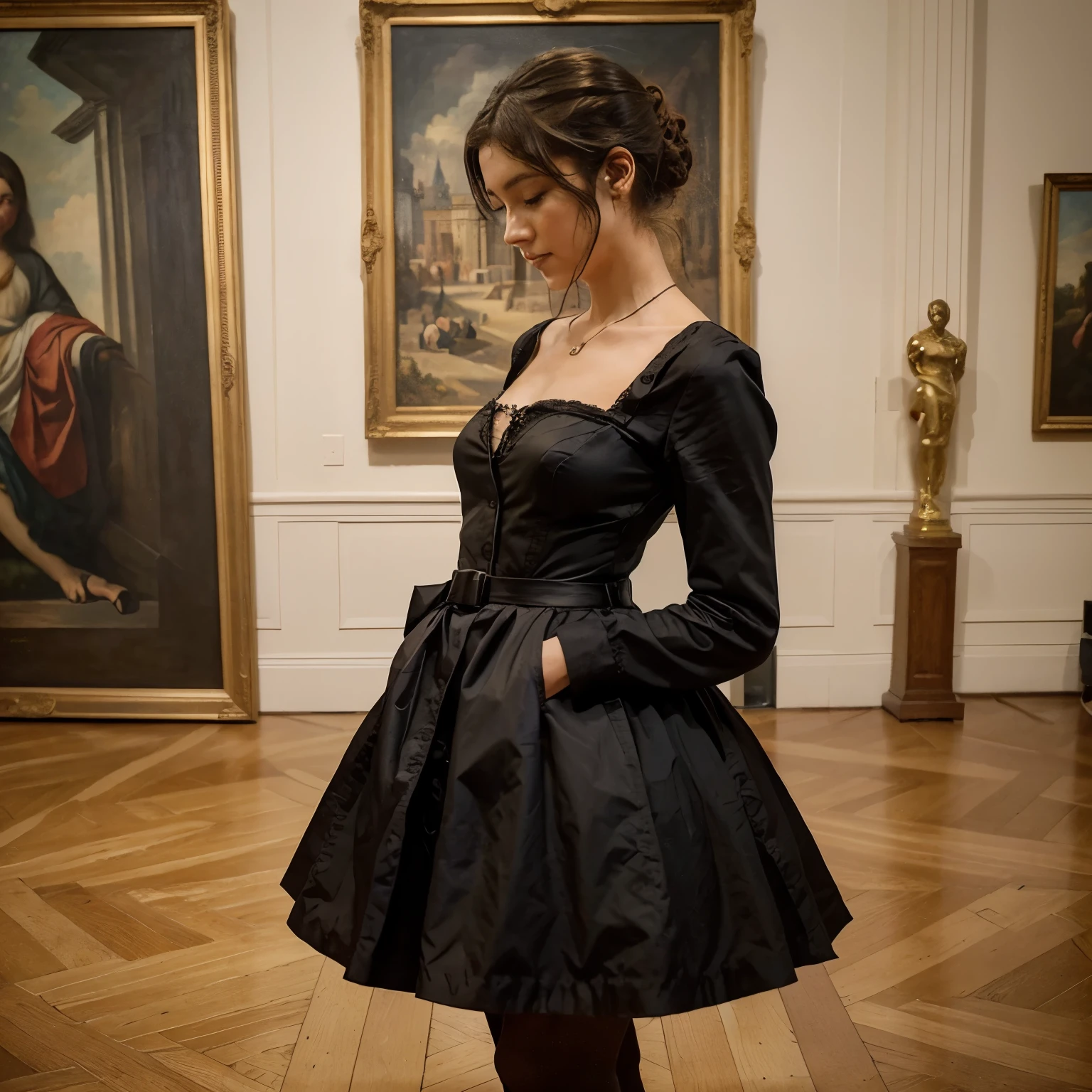 Pretend that you are a commissioned artist and you are asked to create an artwork (any form or medium) that depicts love. Using the different periods and art movements in Western Europe, describe (or draw) how you will execute and create the artwork based on the period you chose.