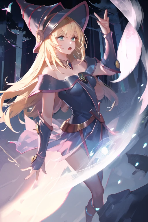 One lady,ar old, ,((())), (()), (())((I'm opening my mouth)),((micro skirt, bodysuit and short cloak))(A smile),,(A dark-haired,),((Fantasy,Moon Night))((Clothes are torn))