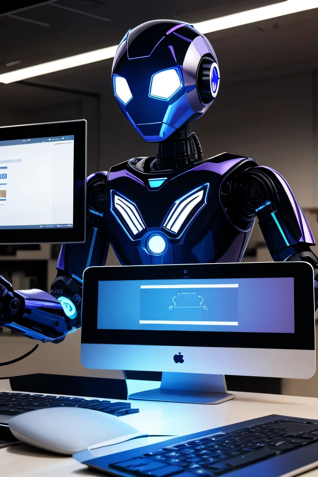 Robot using Computer