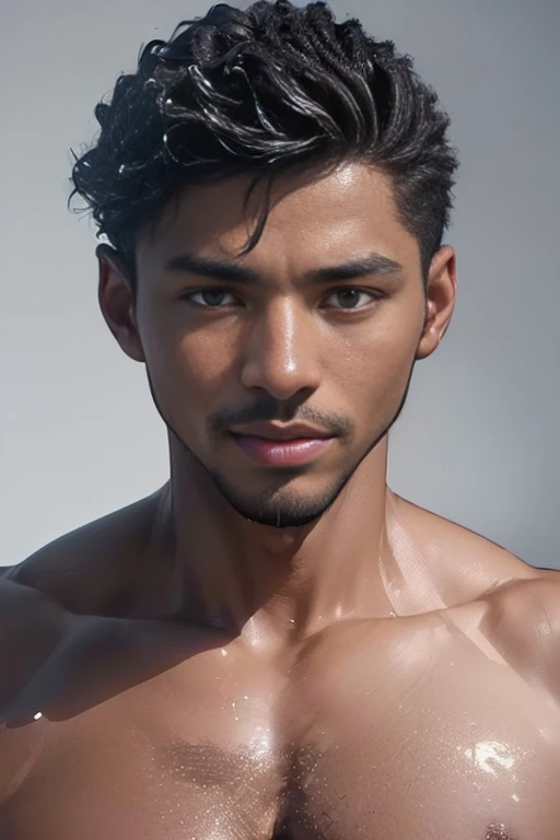 (best quality, 8k, photorealistic:2.0), (solo),(one male:2.0),(black men:1.5),(shirtless black man),(short hair men),(black men hairstyle),(muscular),(looks very young),(clean body),(white thong),(Ecstasy with amazing orgasms),(being restrained),(no freedom),(upliftment),(sexual arousal),(male virgin)