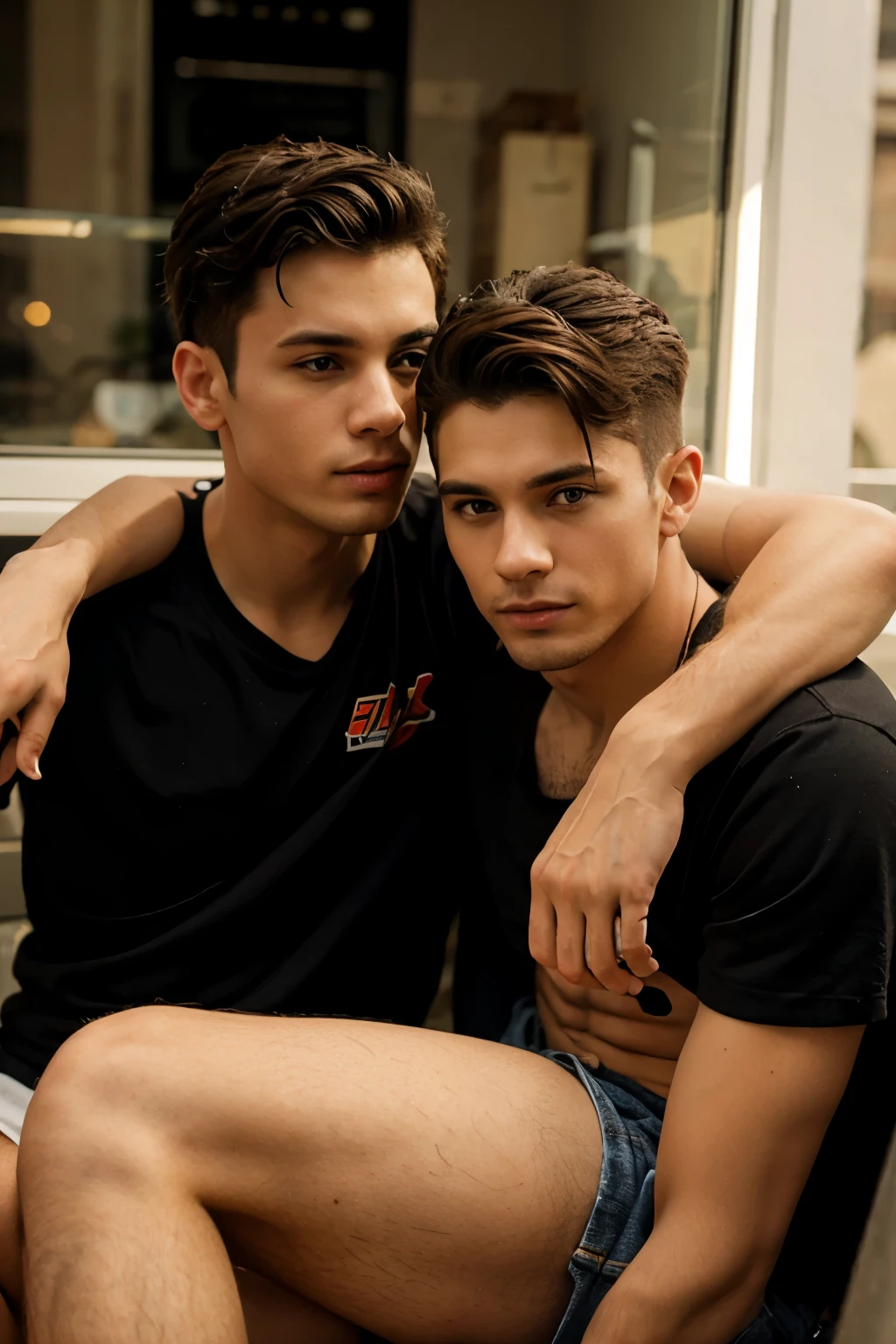 2 gay boys with cigarettes, boylove, badboy